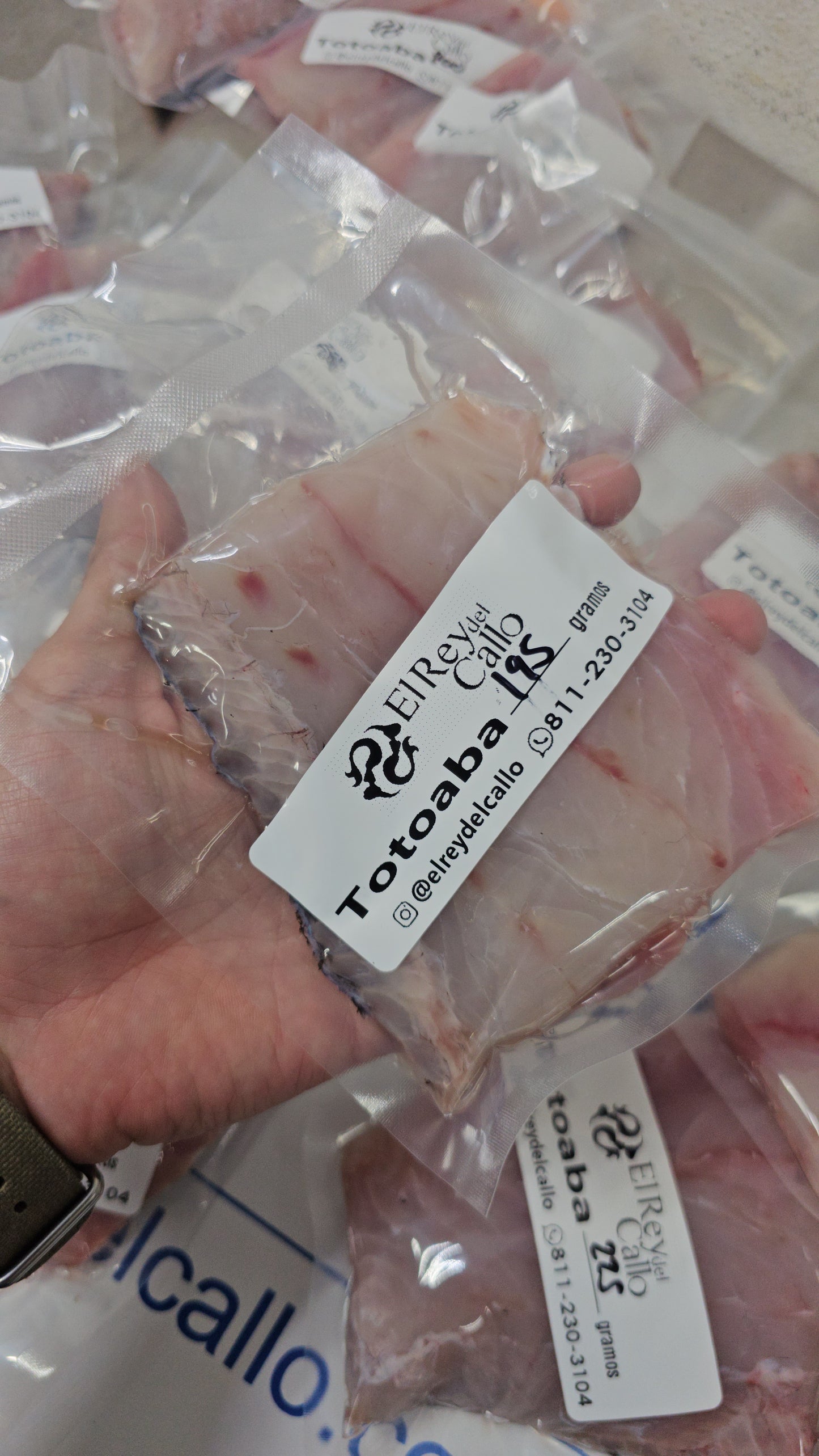 Porción de Totoaba